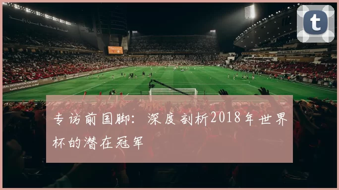 专访前国脚:深度剖析2018年世界杯的潜在冠军