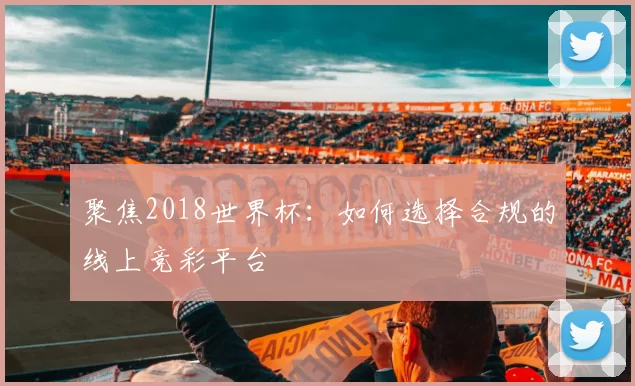 聚焦2018世界杯：如何选择合规的线上竞彩平台
